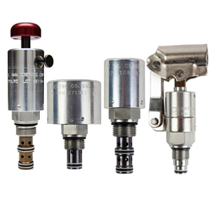 Different sizes of specialty valves